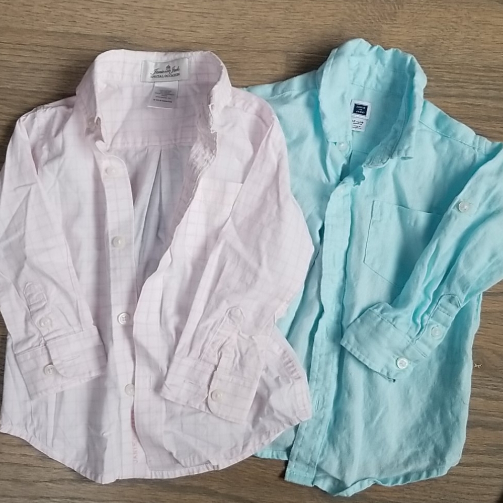 Janie & Jack dress shirt bundle